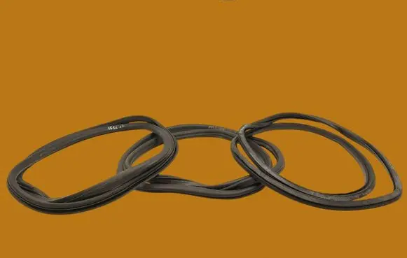 Audi A6 S6 C6 4F Rubber seal front door (on door) 