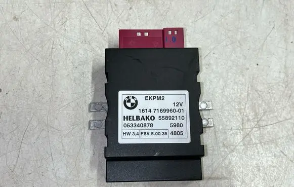 BMW 3 E90 E91 Fuel injection pump control unit/module 55892110