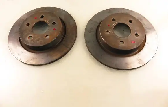 Ford Focus Rear brake disc 24620