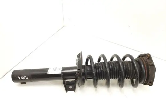 Front shock absorber with coil spring