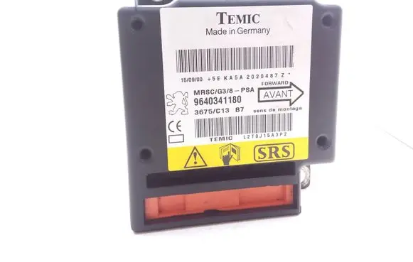 Peugeot 607 Airbag control unit/module 3675C13 9640341180