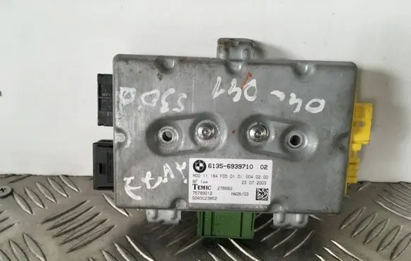 BMW 7 E65 E66 Airbag control unit/module 6939710 61356939710 75789012