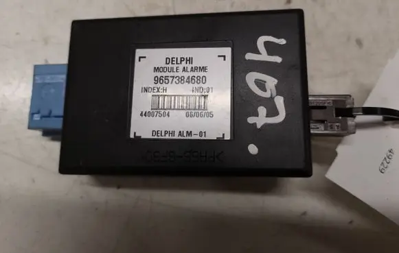 Peugeot 407 Alarm control unit/module 9657384680