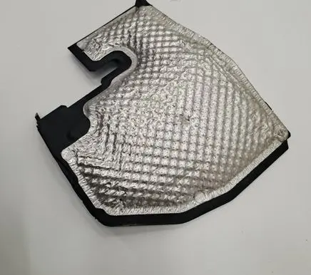 Heat shield in engine bay
