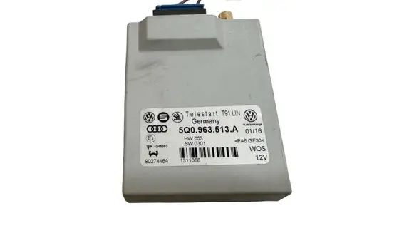 Skoda Octavia Mk3 (5E) Auxiliary heating control unit/module 5Q0963513A 9027446A 1311066