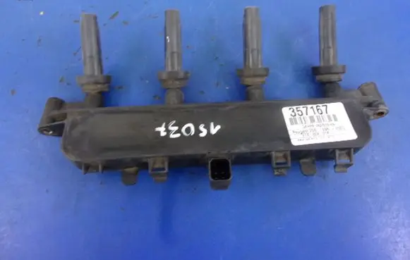 Peugeot 206 High voltage ignition coil 9628158580