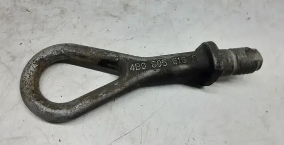 Towing hook eye