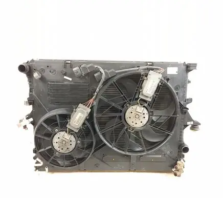 Porsche Cayenne (9PA) Radiator set 7L0317019B 7L0959453D 7L0121203F