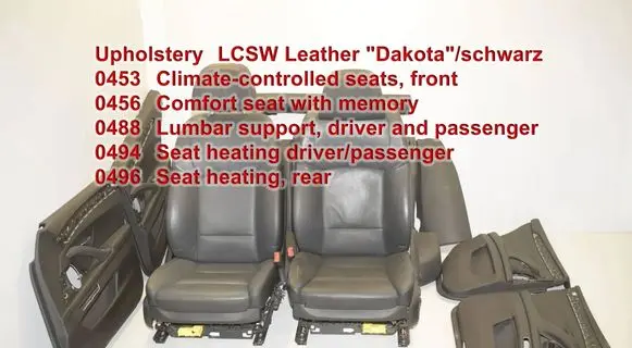 BMW 5 F10 F11 Seat set 