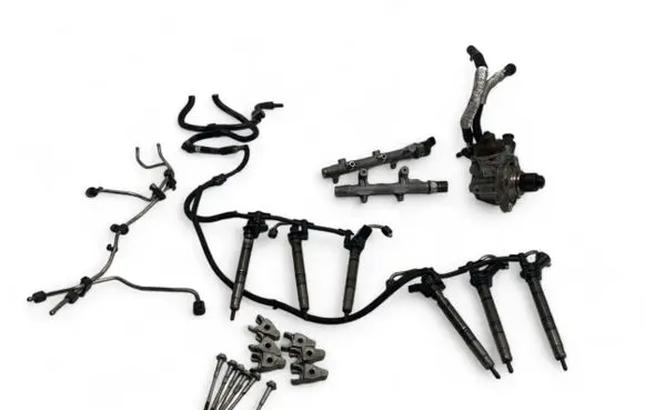 Audi Q7 4M Fuel injection system set 059130277ED 059130090CS 059130089CS