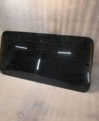Mitsubishi Pajero Rear windscreen/windshield window 43R001233
