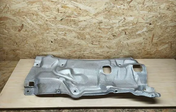 Heat shield in engine bay