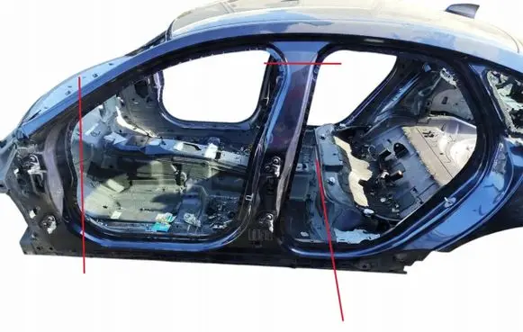 Jaguar XF Front piece kit 