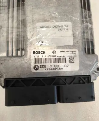 BMW 3 E92 E93 Engine ECU kit and lock set 7806987 0281014436