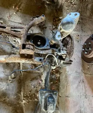 Volkswagen Golf Plus Rear subframe 1K0500051BK