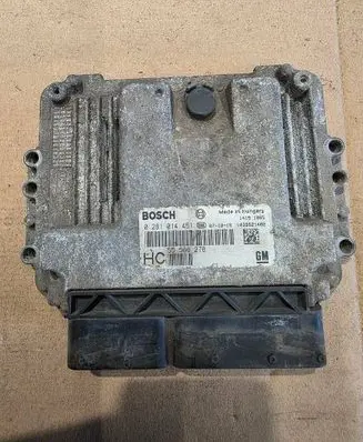 Opel Astra H Engine control unit/module 0281014451 55566278 1039S21482