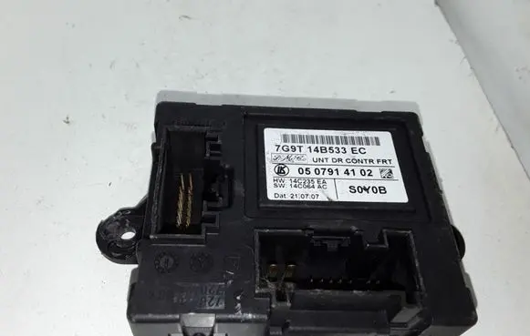 Ford Mondeo MK IV Door control unit/module 0507914102 7G9T14B533EC 14C235EA