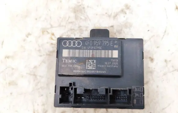 Audi A6 S6 C6 4F Door control unit/module 4F0959795E 4F0910795E 0033TFK0001