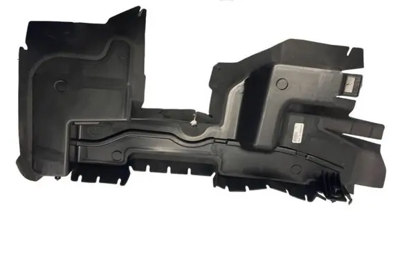 Intercooler air guide/duct channel
