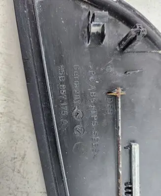 Porsche Macan (95B) Dashboard side end trim 95B857175A