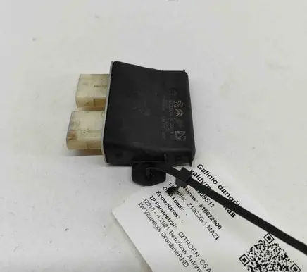 Citroen C5 Aircross Tailgate/trunk control unit/module 980926068004 9809260680