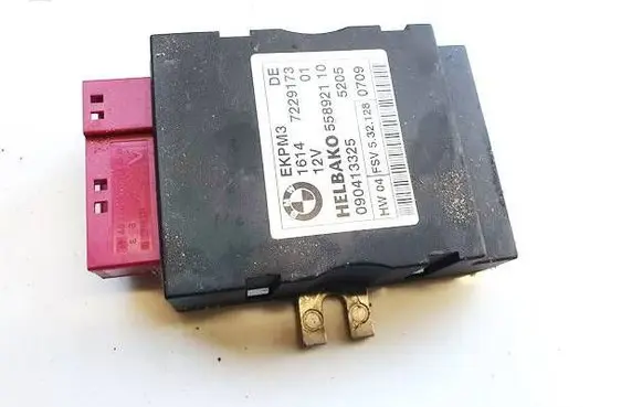 Fuel injection pump control unit/module