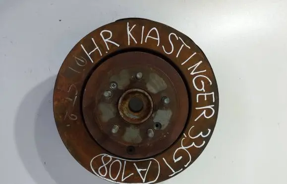 Rear wheel hub spindle/knuckle