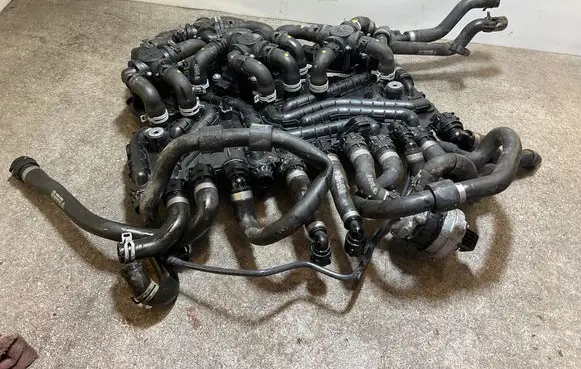 Audi E-tron GT Electric car engine cooling hoses/pipes 9J1121406