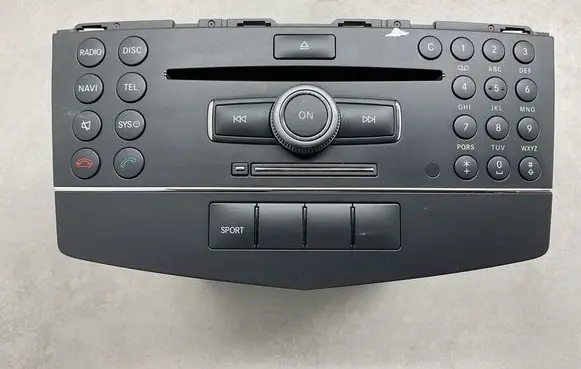 Mercedes-Benz C W204 Radio/CD/DVD/GPS head unit A2048703496 A2048706789 A0024426360