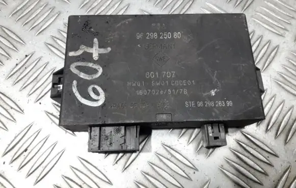 Peugeot 607 Parking PDC control unit/module 9629825080 9629826399
