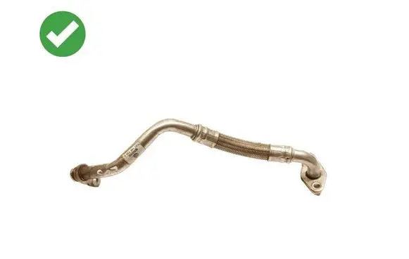 Volkswagen Eos Turbo turbocharger oiling pipe/hose 03C145735C