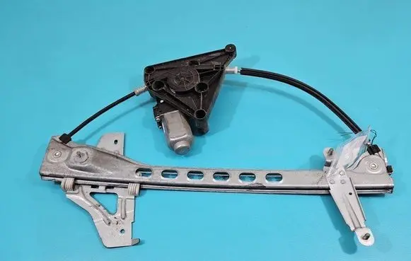 Front door window regulator with motor