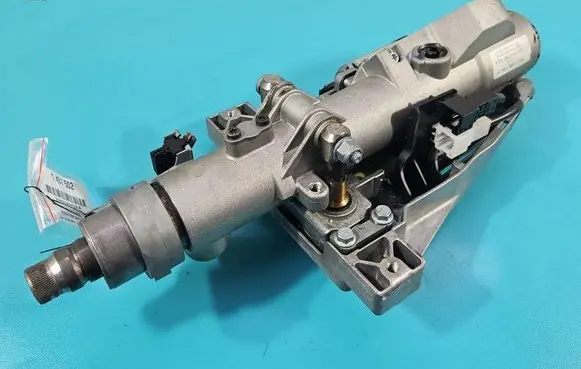 Steering wheel axle