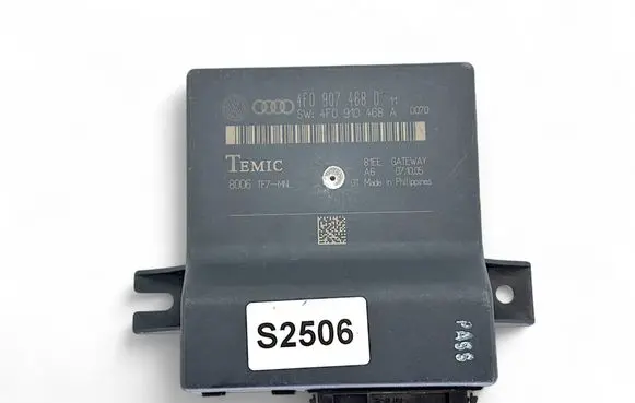 Audi A6 S6 C6 4F Gateway control module 4F0907468D 4F0910468A 8006TF7MNL