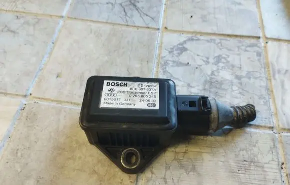 Volkswagen PASSAT B5.5 ESP acceleration yaw rate sensor 8E0907637A 0265005245 0015617