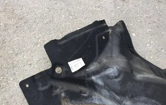 Heat shield in engine bay