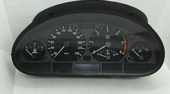 BMW 5 E39 Speedometer (instrument cluster) 6906890 0263606271