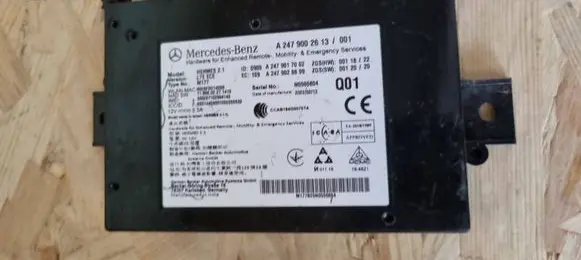 Mercedes-Benz B W247 Central body control module A2479002613 A2479017002