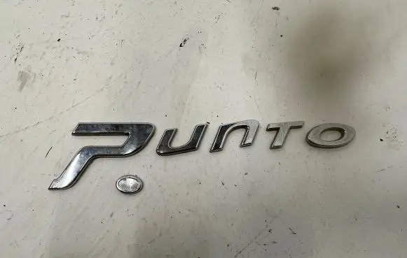 Fiat Punto (199) Manufacturers badge/model letters 