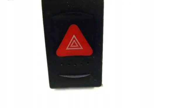 Volkswagen PASSAT B5.5 Hazard light switch 3B0953235D