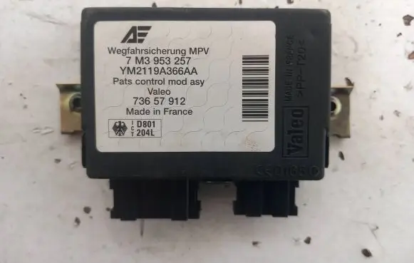 Volkswagen Sharan Immobilizer control unit/module 7M3953257 YM2119A366AA 73657912
