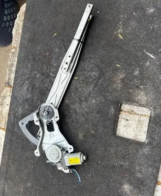 Chevrolet Kalos Front door window regulator with motor 96585734