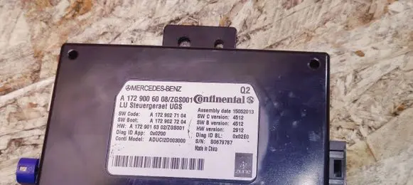 Mercedes-Benz SLK R172 Other control units/modules A1729006008