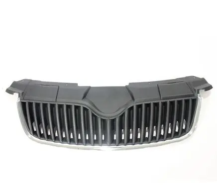 Skoda Fabia Mk2 (5J) Front bumper upper radiator grill 5J0853607