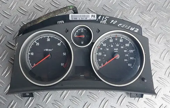 Opel Zafira B Speedometer (instrument cluster) 13216688 A2C53024902