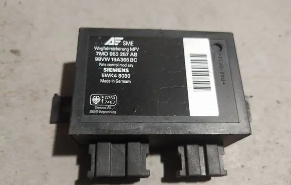 Volkswagen Sharan Immobilizer control unit/module 7M0953257AB 5WK48080 9VW19A366BC