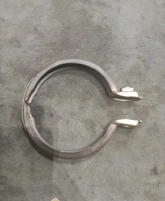 BMW 5 F10 F11 Muffler pipe connector clamp 7620508