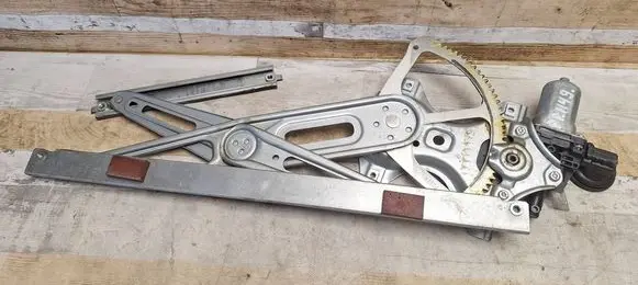 Front door window regulator with motor