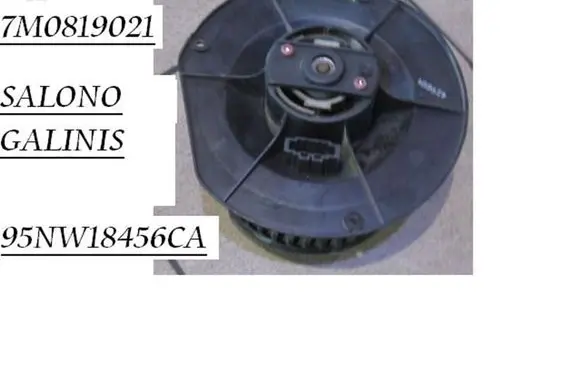 Ford Galaxy Heater fan/blower 7M0819021 95NW18456CA