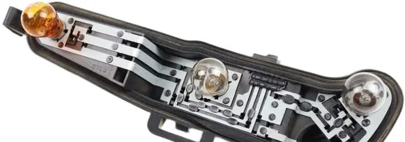 Citroen C4 I Tail light bulb cover holder VP4CXX-13N004-AD